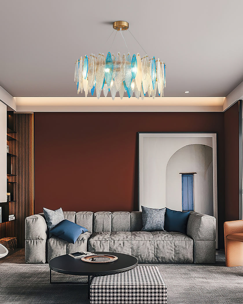 Lola Glass Chandelier