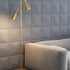 Lron Mouth Floor Lamp