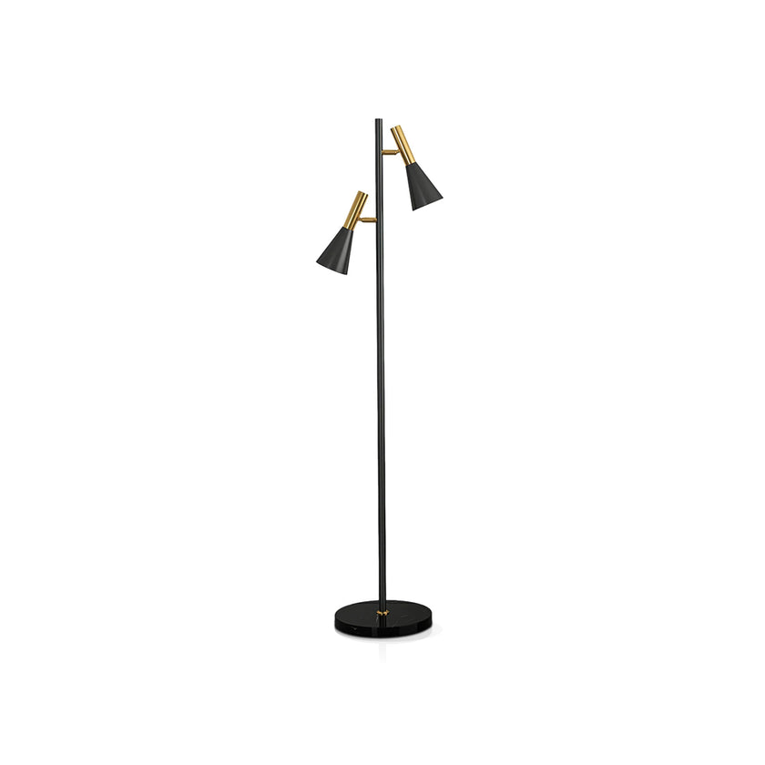 Lron Mouth Floor Lamp