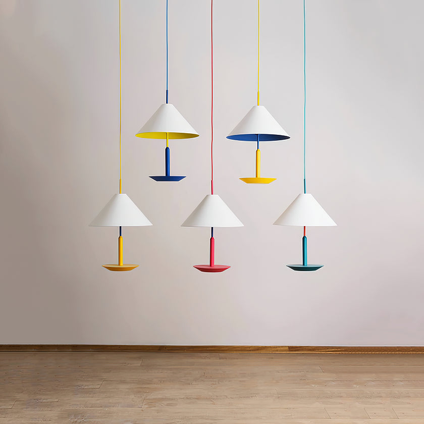 معكرون الحديد المطاوع قلادة مصباح