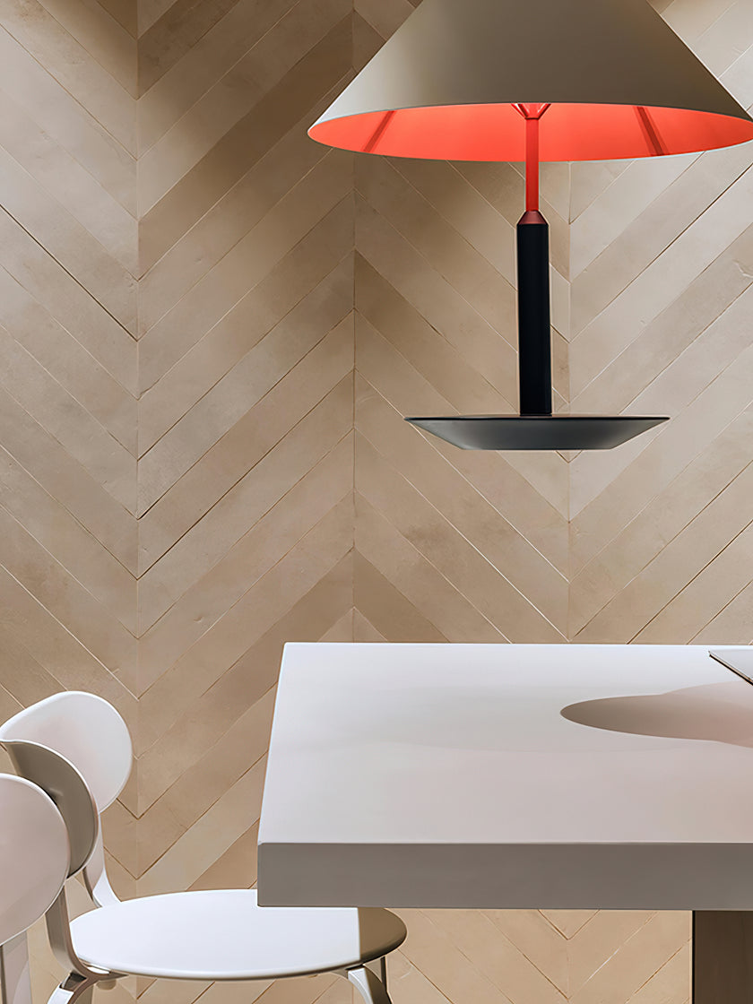 معكرون الحديد المطاوع قلادة مصباح