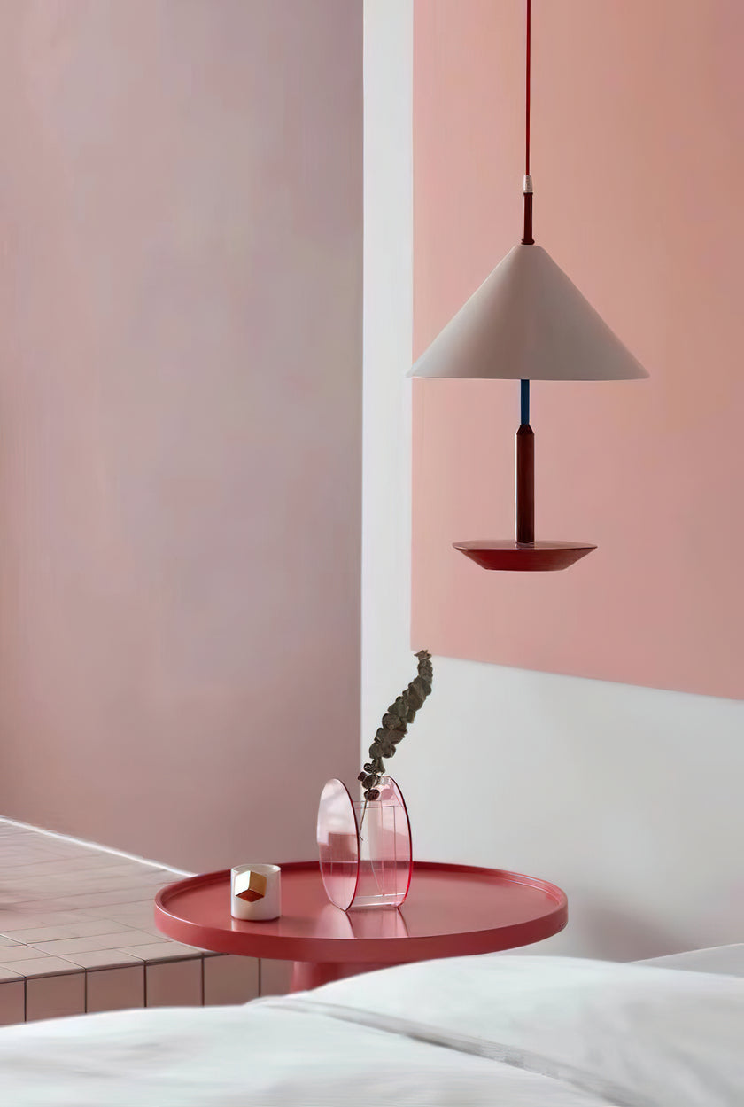 معكرون الحديد المطاوع قلادة مصباح