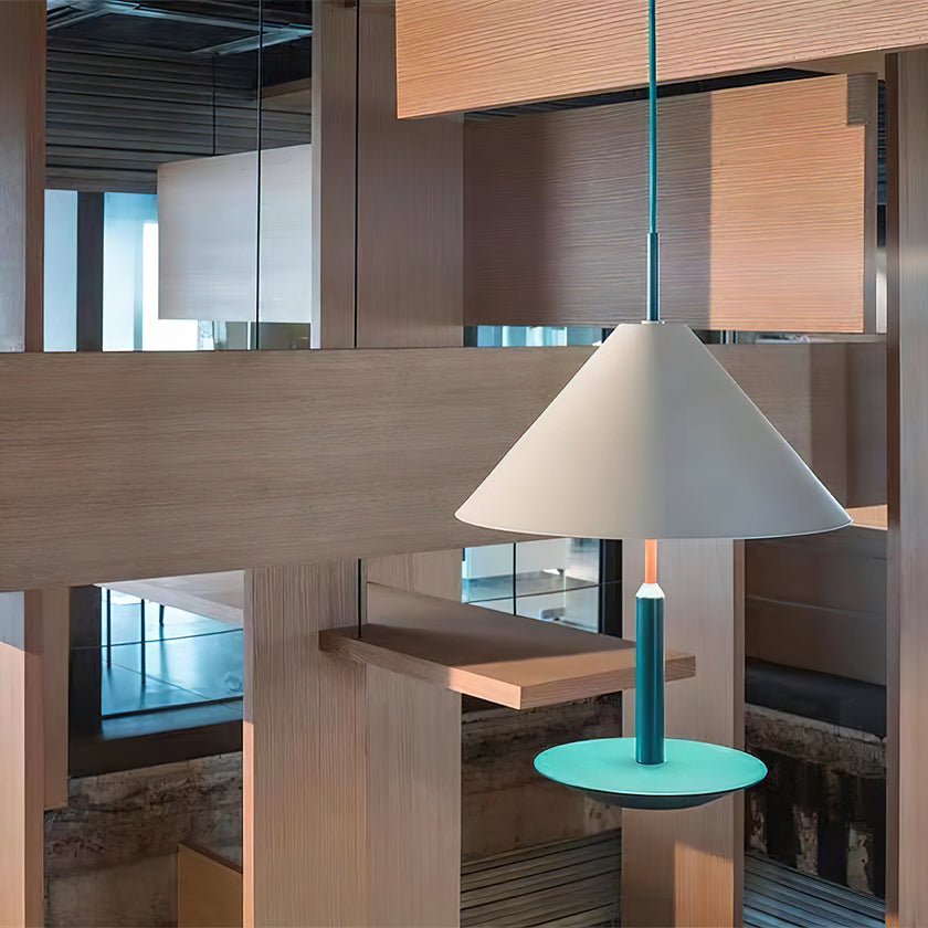 معكرون الحديد المطاوع قلادة مصباح