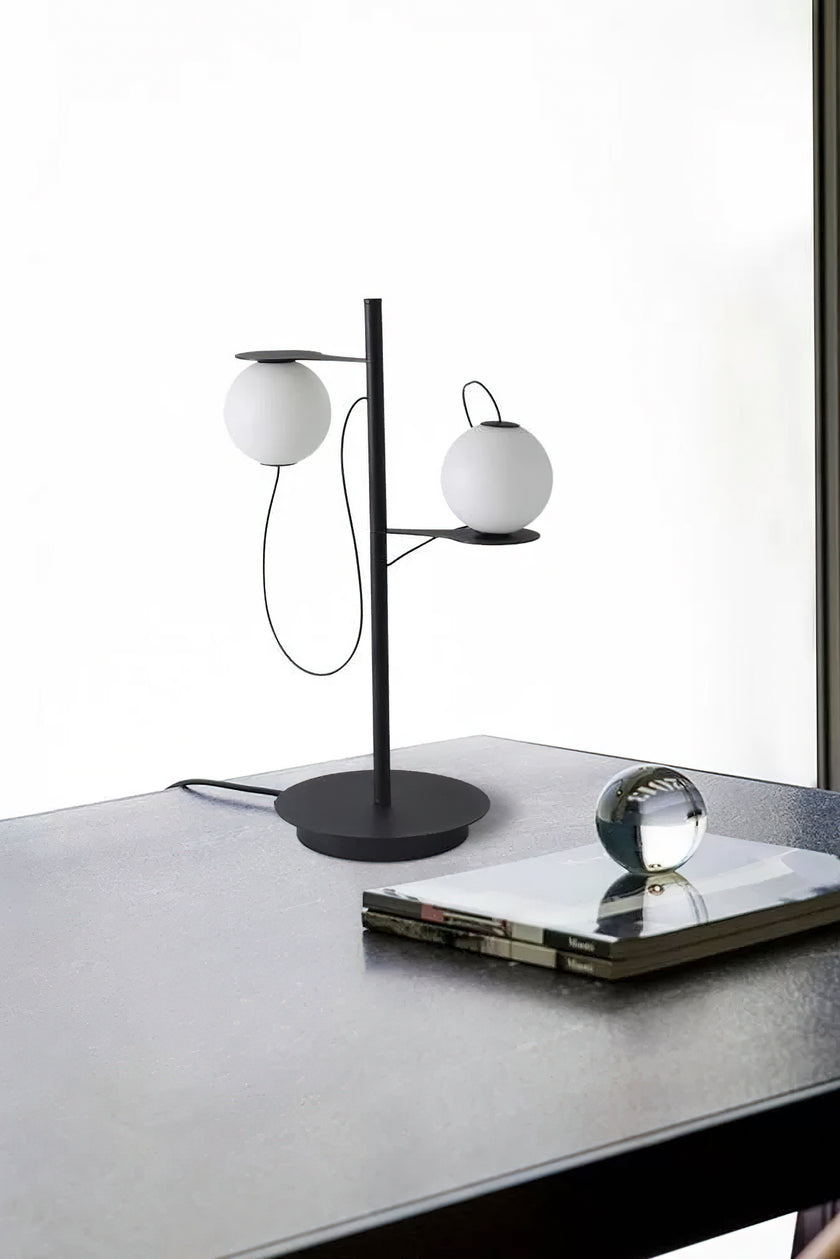 مصباح طاولة مغناطيسي مستدير