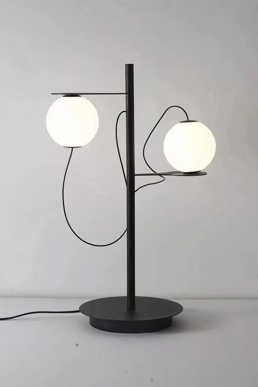 مصباح طاولة مغناطيسي مستدير