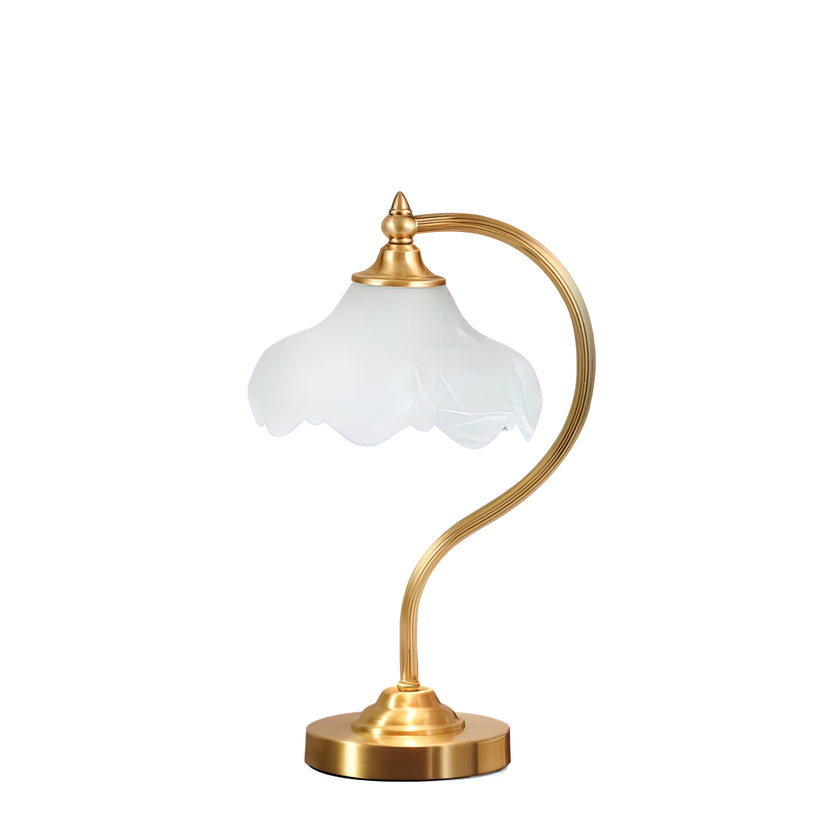 Magnolya Blumen-Tischlampe