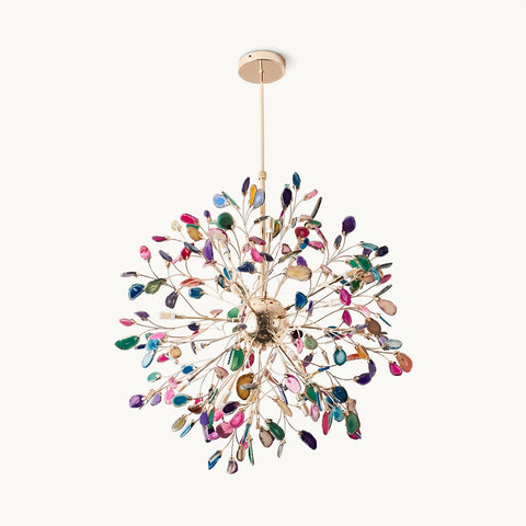 Modern Agate Chandelier