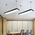 Modern LED Rectangular Office Pendant Light