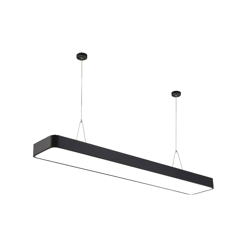 Modern LED Rectangular Office Pendant Light