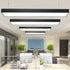 Modern LED Rectangular Office Pendant Light