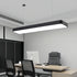 Modern LED Rectangular Office Pendant Light