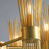 Modern Wagon Wheel Chandelier