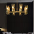 Modern Wagon Wheel Chandelier