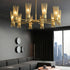Modern Wagon Wheel Chandelier