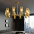 Modern Wagon Wheel Chandelier