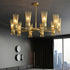 Modern Wagon Wheel Chandelier