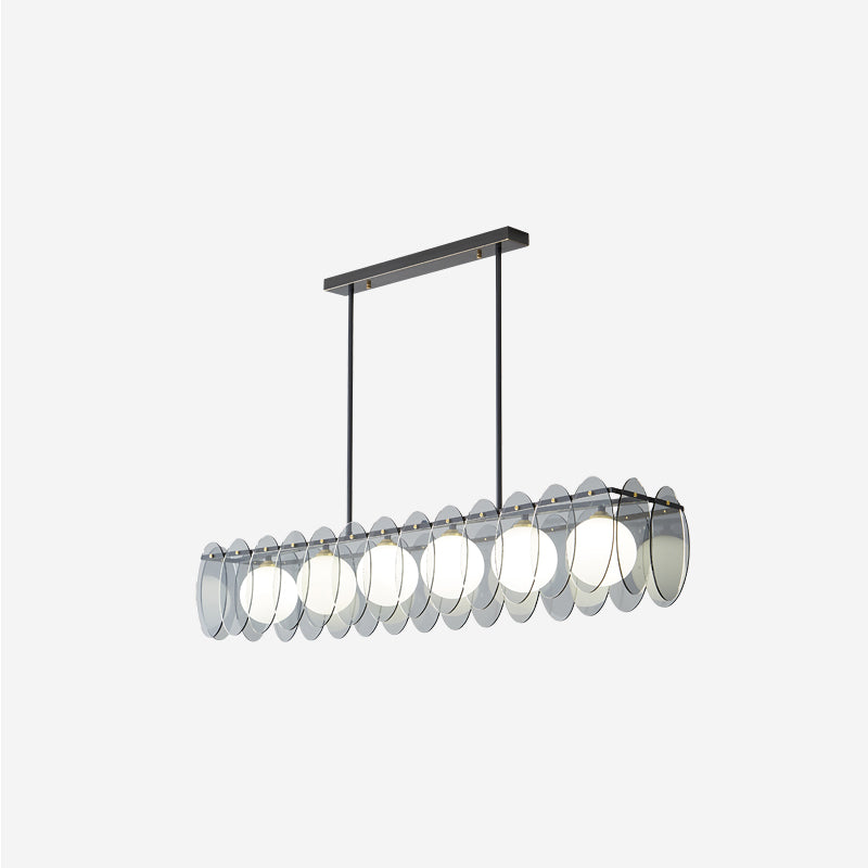 Molekularer Glaskugel-Kronleuchter