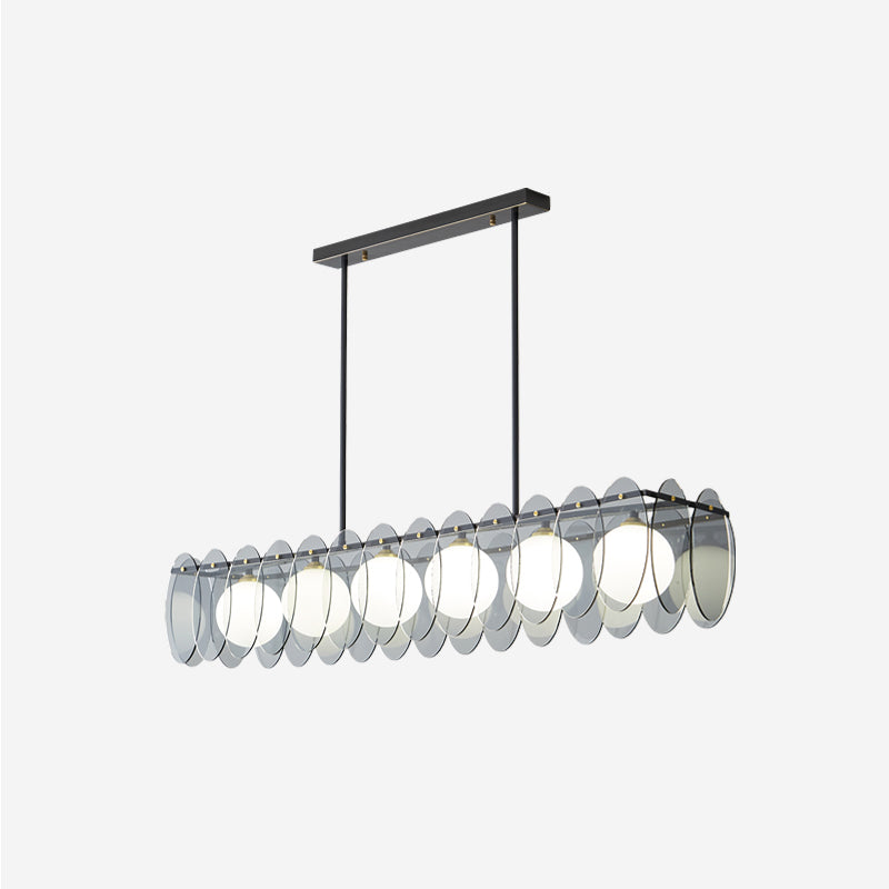 Molekularer Glaskugel-Kronleuchter