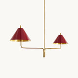 Lampada a sospensione Monroe Metal