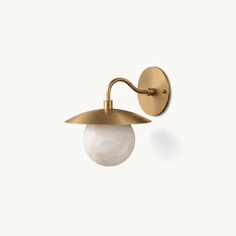 Brevane Alabaster Wall Sconce