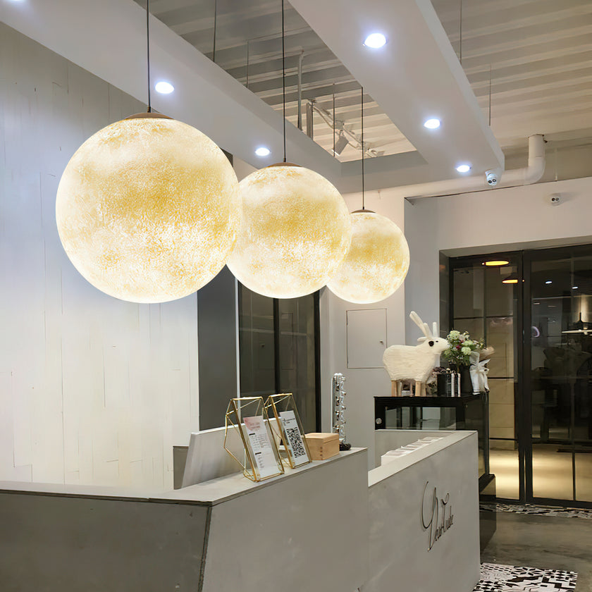 Mond-Pendelleuchte