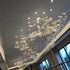 Multicolor Crystal Maple Leaf Chandelier