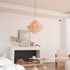 Murano Caramel Disc Chandelier