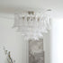 Murano Glass Leaf Ceiling Lamp