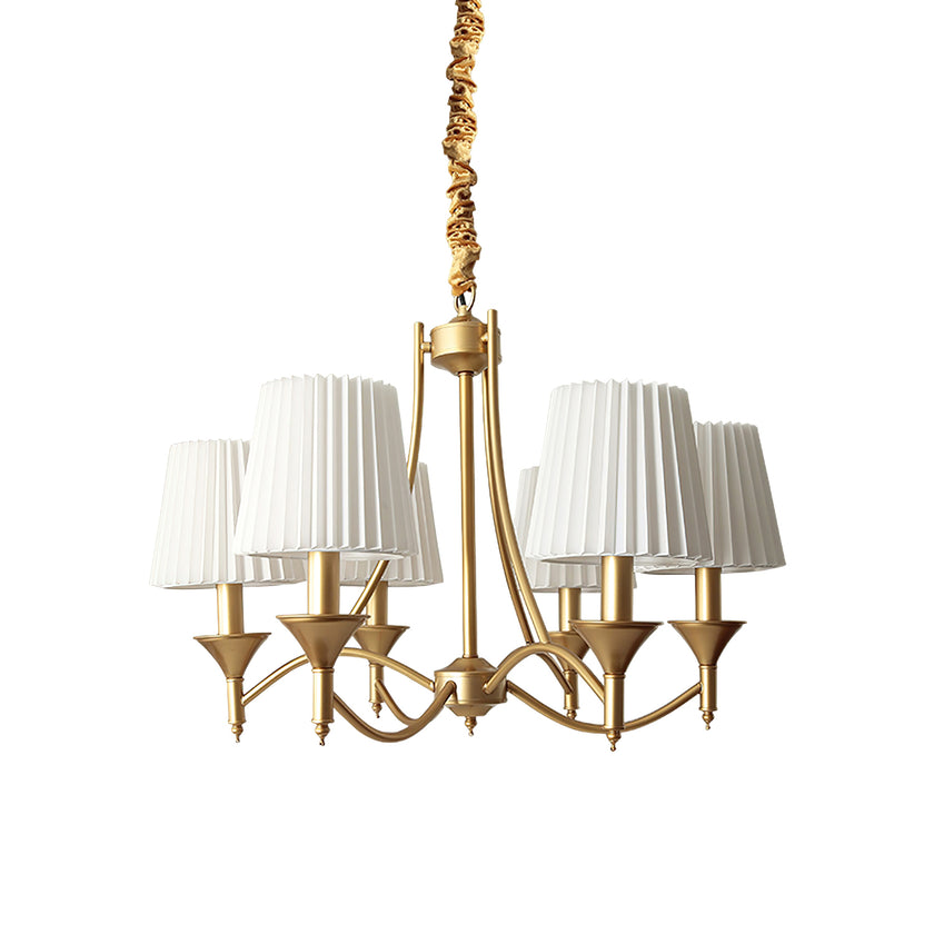 Myrna Pleated Chandelier