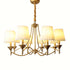 Myrna Pleated Chandelier