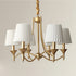 Myrna Pleated Chandelier