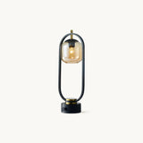 Oval Ring ijzeren tafel lamp