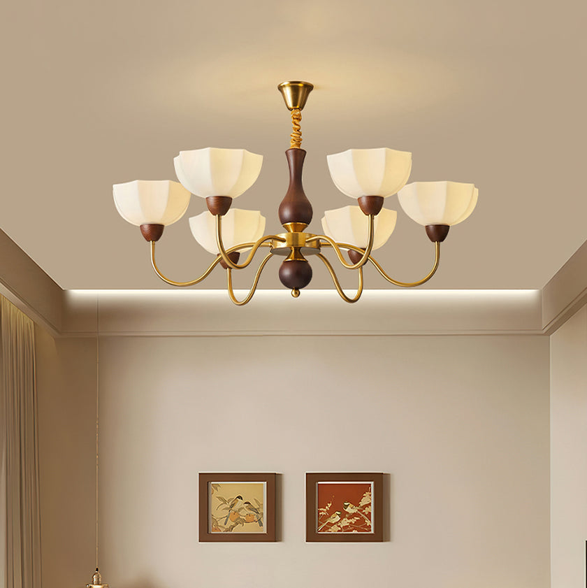 Penton Glass Chandelier