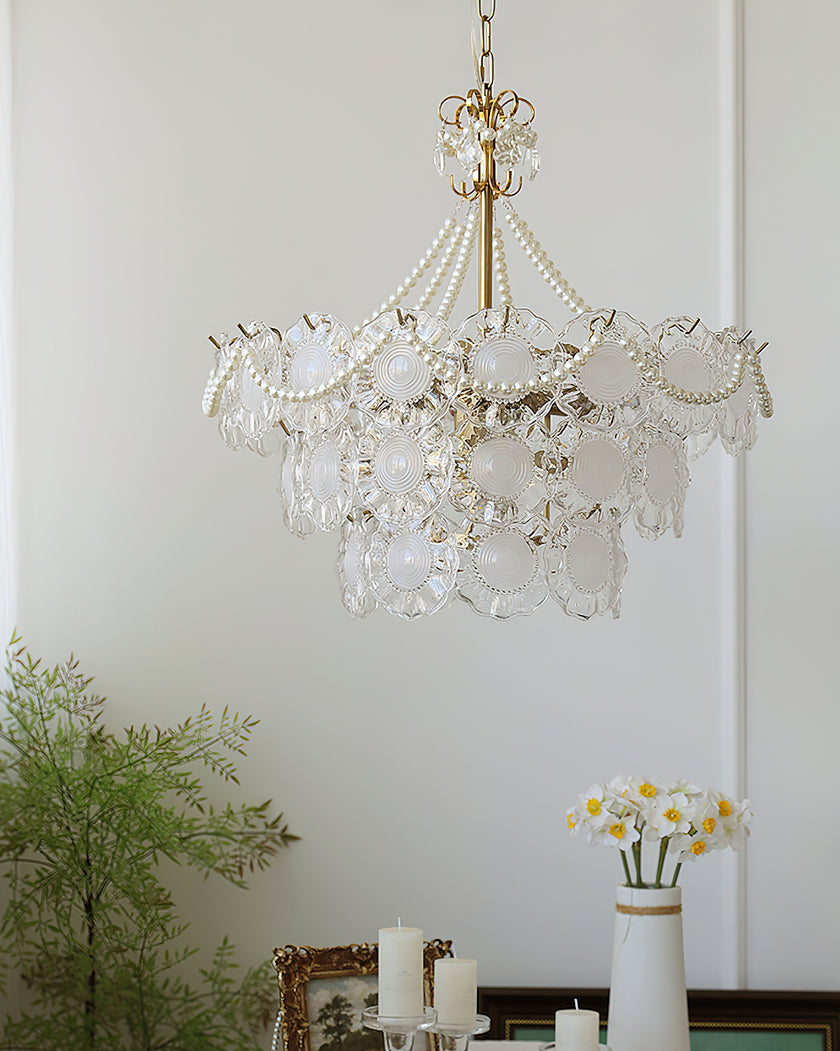 Pertid Pearls Chandelier