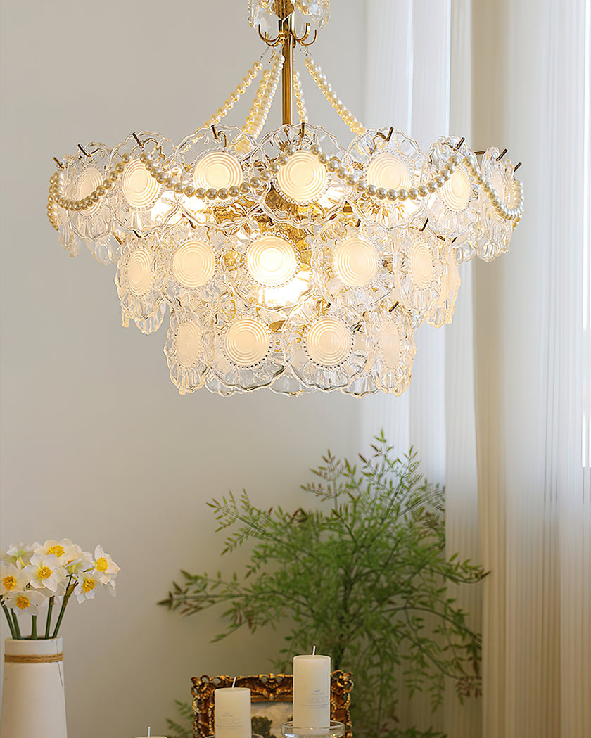 Pertid Pearls Chandelier