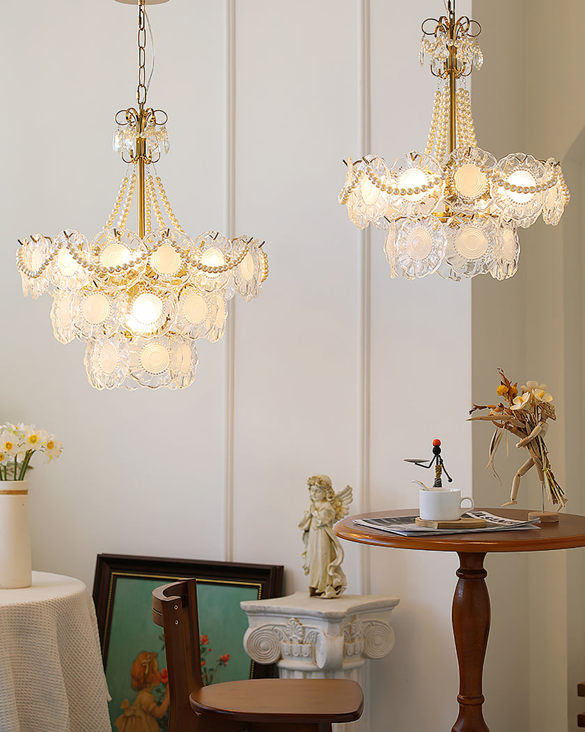 Pertid Pearls Chandelier