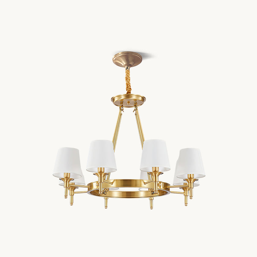 Postmodern Round Chandelier
