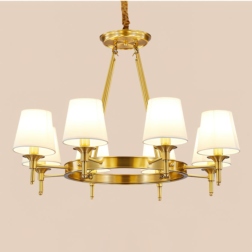 Postmodern Round Chandelier