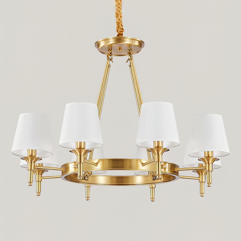 Postmodern Round Chandelier