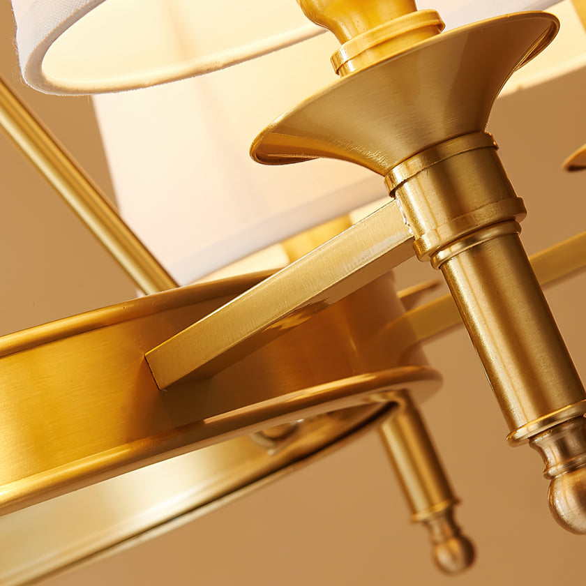 Postmodern Round Chandelier