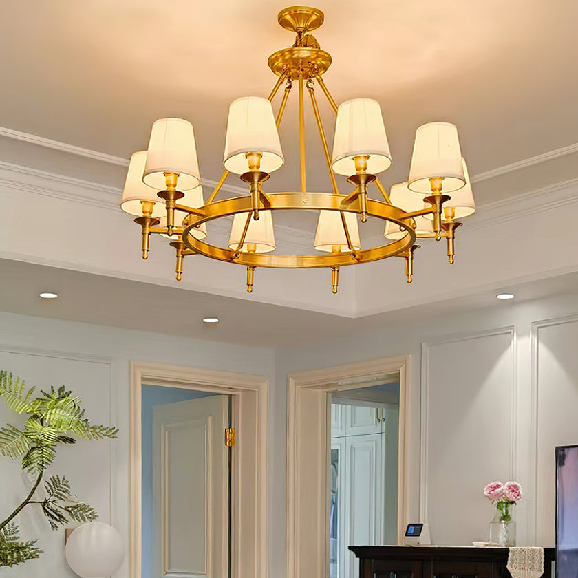 Postmodern Round Chandelier