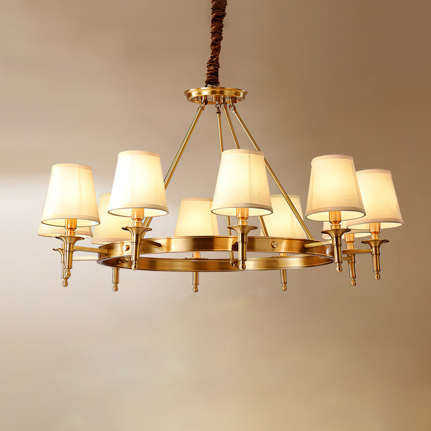 Postmodern Round Chandelier