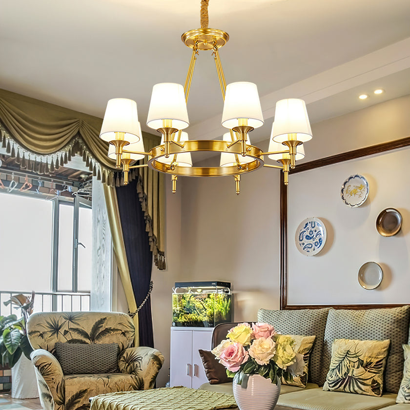 Postmodern Round Chandelier