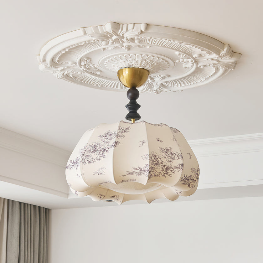 Pumpkin Blossom Ceiling Lamp