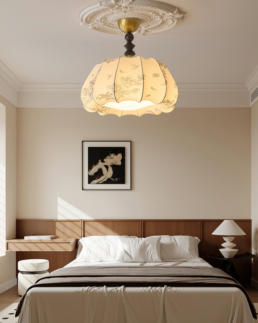 Pumpkin Blossom Ceiling Lamp