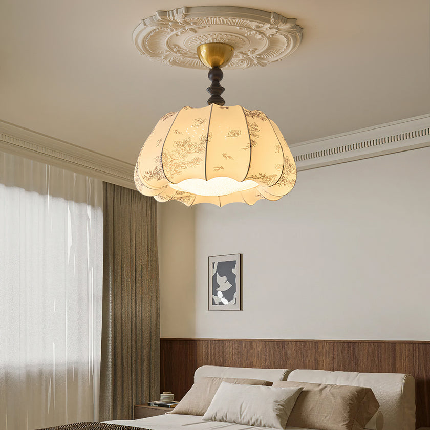 Pumpkin Blossom Ceiling Lamp