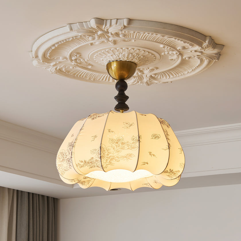 Pumpkin Blossom Ceiling Lamp