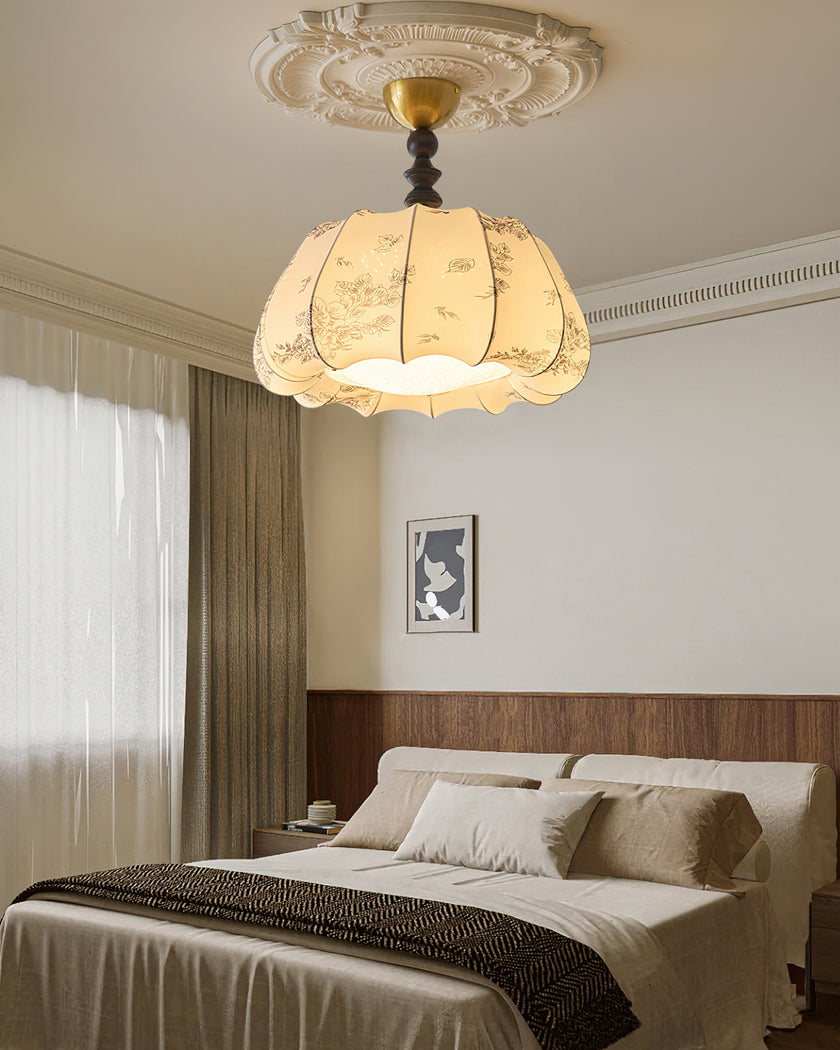 Pumpkin Blossom Ceiling Lamp