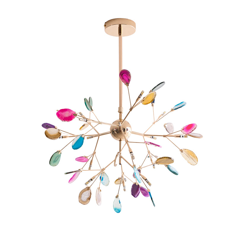 Agate Flake Chandelier