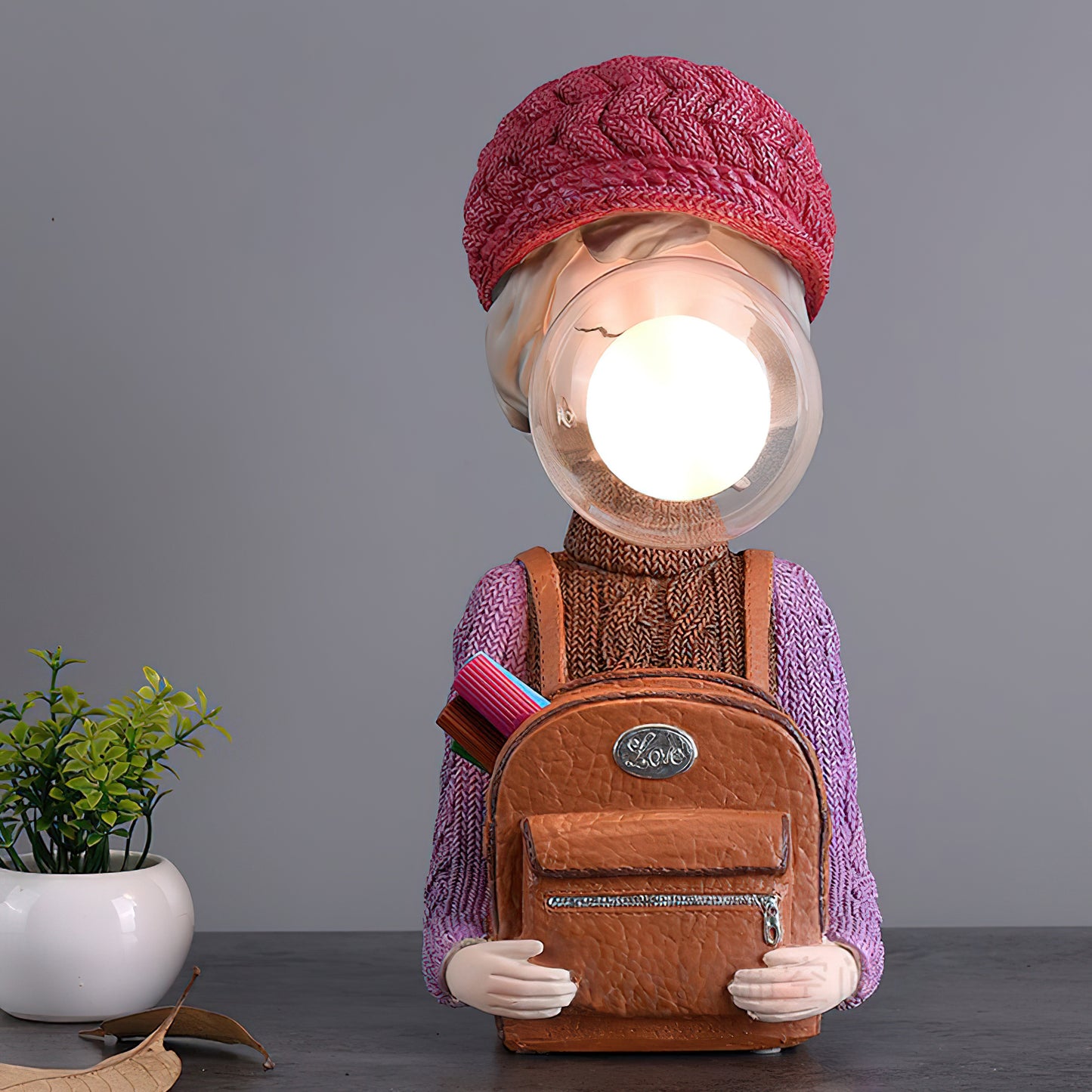 Resin Series - Bubble Girl Table Lamp